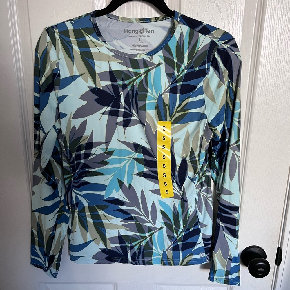 Hang Ten Swim Rash Guard Size S